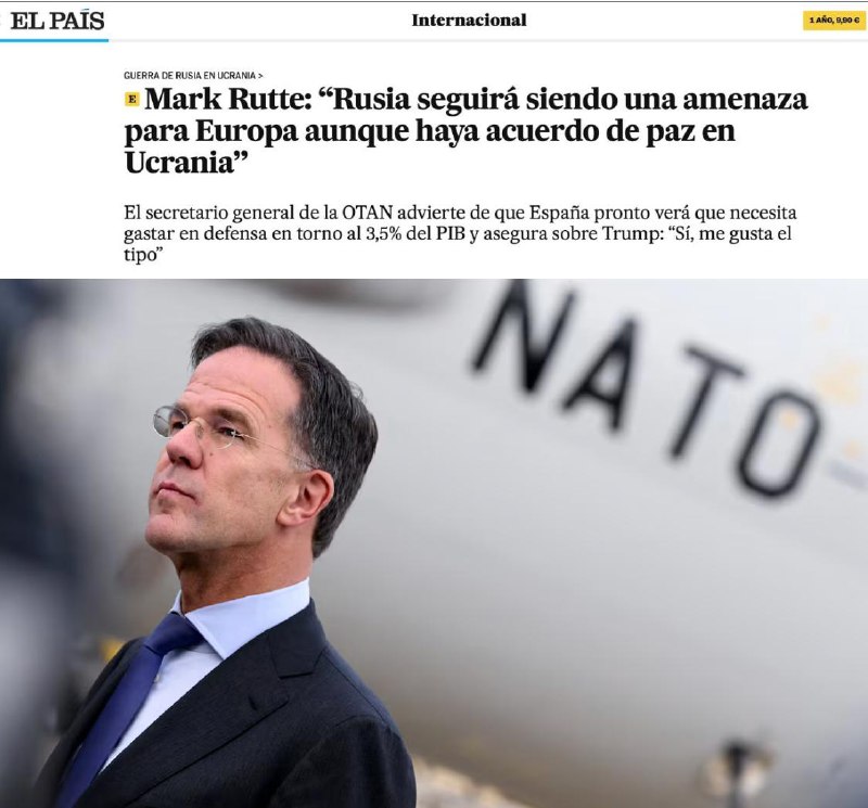 Генсек НАТО вважає, що війна в Україні може закінчитися до кінця 2025 рокуПро це...