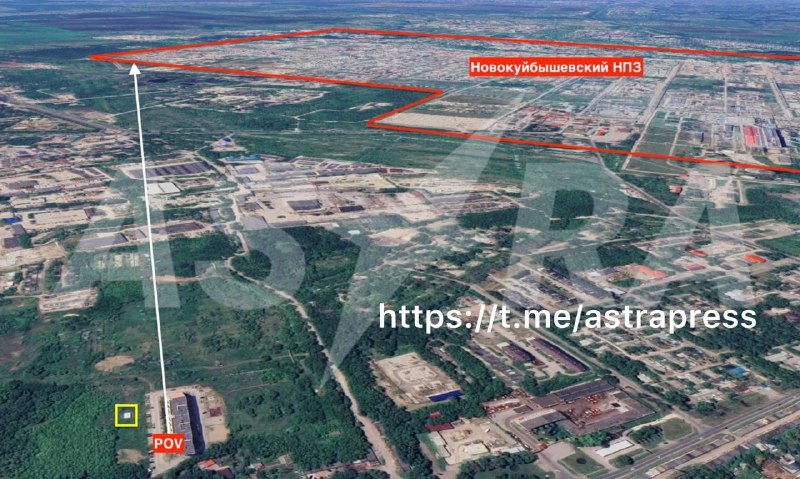 Невідомі дрони вночі атакували Новокуйбишевський НПЗ у РосіїНафтопереробний заво...