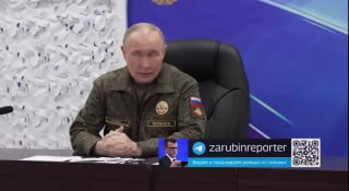 Тим часом путін нібито відвідав один з командних пунктів угруповання рф "Захід"...