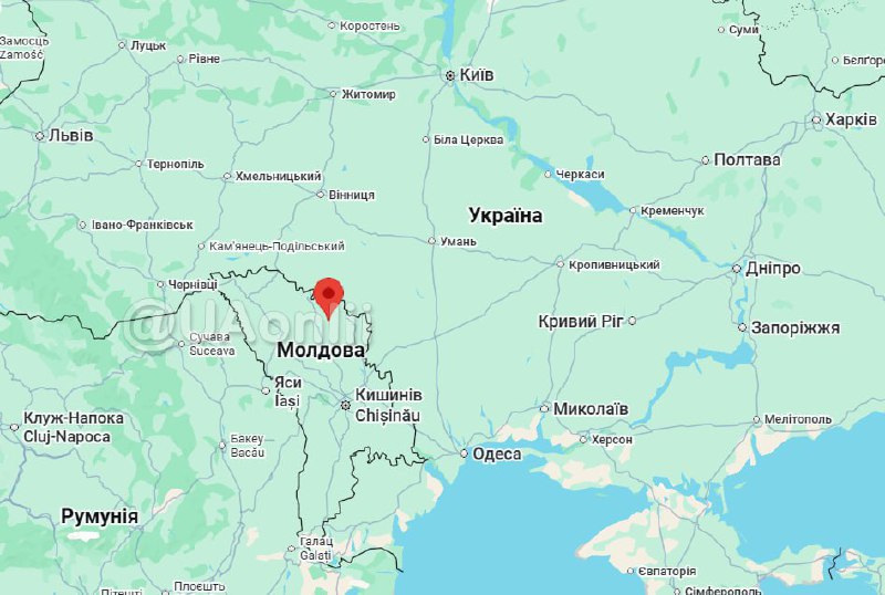 У Молдові пів години тому на дах будинку впав російський дрон, — ЗМІ...