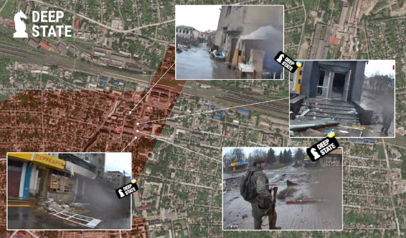 У Покровську фіксують російських окупантів у районі залізничного вокзалу, — Deep...