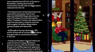 Адміністрація Трампа за кілька днів до Різдва запустила на YouTube стрім з пере...