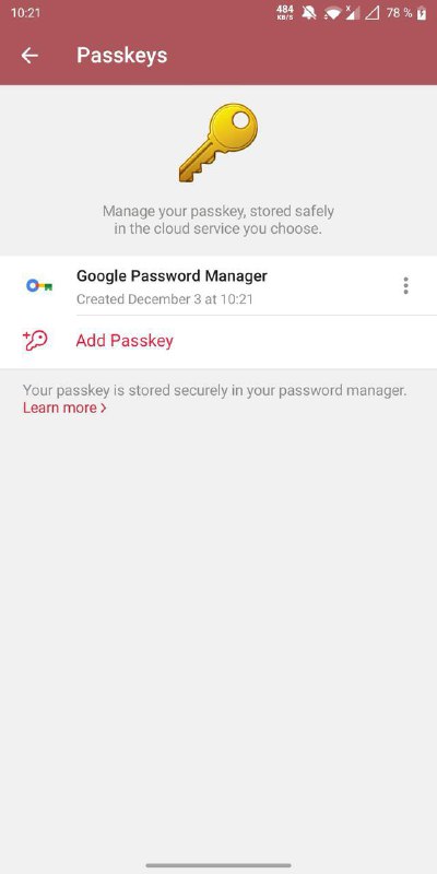 В Telegram добавили возможность входа с помощью Passkey - это самый безопасный с...