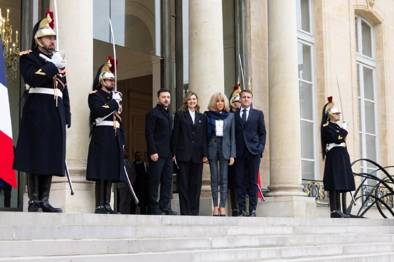 Важливий день у Парижі. Вдячні Емманюелю Макрону за підтримку та сильну позицію,...