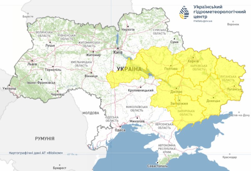 Густий туман буде найближчої ночі та завтра вранці на сході України, а також у ...