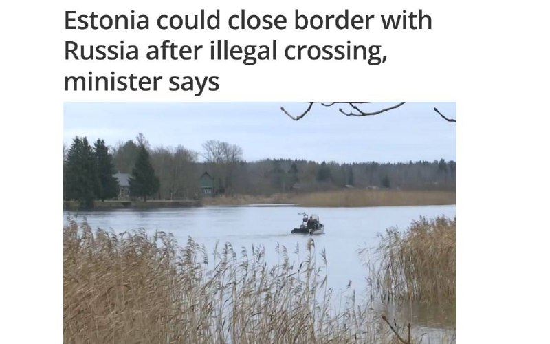 Естонія розгляне можливість закрити кордон із РФ на тлі ситуації із прикордонник...