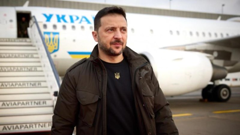 Зеленський вже перебуває з візитом у РиміЯк повідомив журналістам речник голови ...