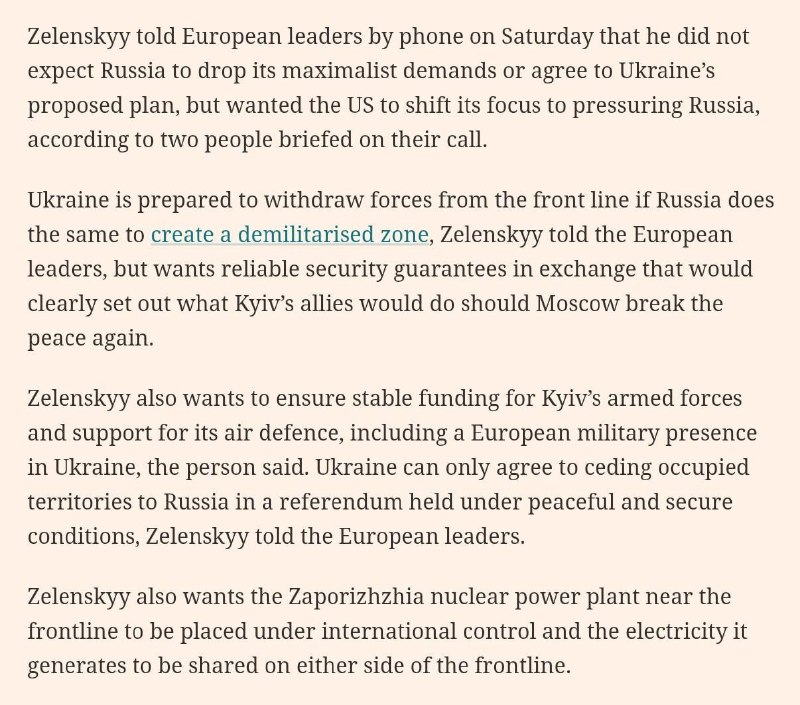 Зеленський розраховує, що Путін відхилить український план із 20 пунктів, після ...