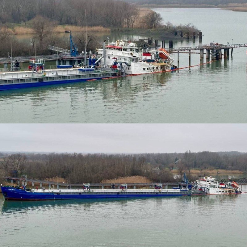 З’явилися фото російського танкера «Валерій Горчаков», ураженого 18 грудня в Ро...