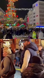 Кадри різдвяної атмосфери в Німеччині та Польщі, які доводять, що міграційна пол...