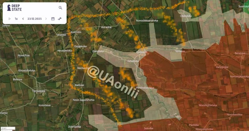 Карта Deep State не відображає реальної ситуації в Дніпропетровській та Запорізь...