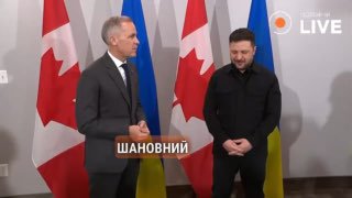 На зустрічі з прем’єром Марком Карні президент України подякував народу Канади з...