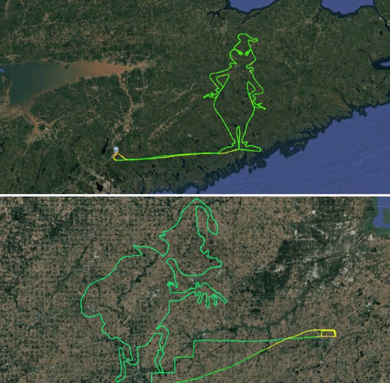 Не встиг Санта облетіти весь світ, як Грінч вже краде Різдво...Персонажа намалю...
