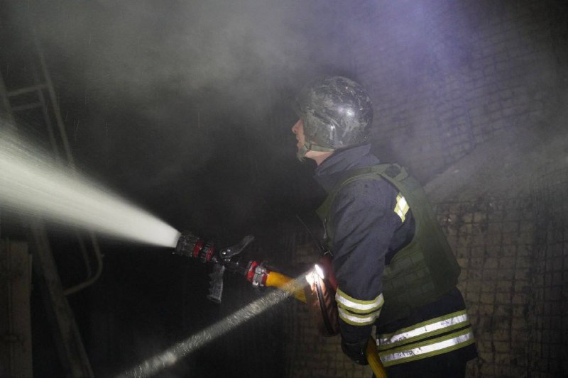 Росія масовано атакувала дронами Черкаси Росіяни цілили по критичній інфраструкт...