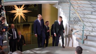 У Берліні розпочалася зустріч Зеленського з європейськими лідерами, генсеком НАТ...