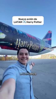 У Чилі запустили літак у стилі "Гаррі Поттера"Авіакомпанія LATAM викотили Boeing...