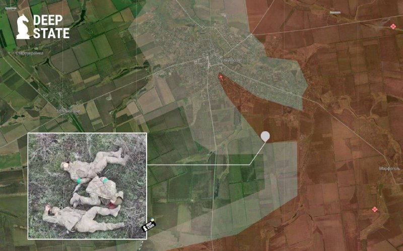 рашисти розстріляли 3 українських воїнів біля Гуляйполя, – DeepstateПодія стала...