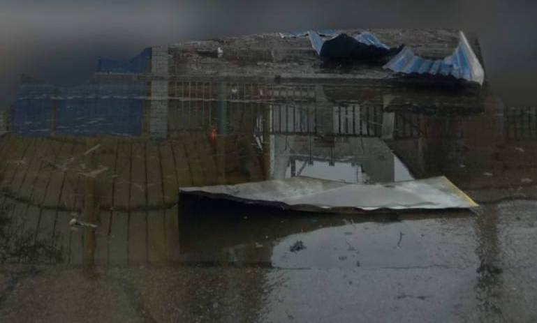 У Дніпрі шахед зачепився за дроти і вибухнув...