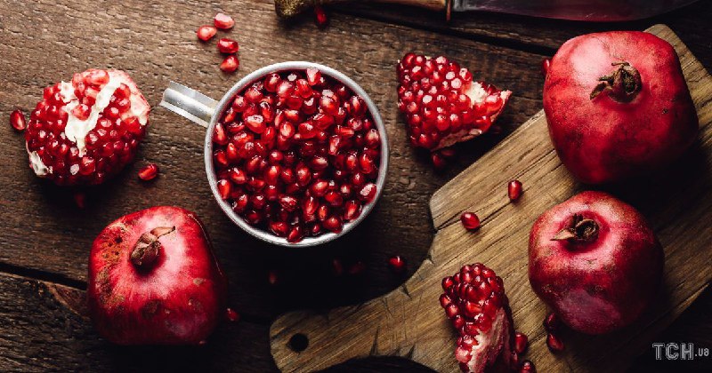 Гранат - король зимових фруктів За словами дієтологів «Школи правильного харчува...
