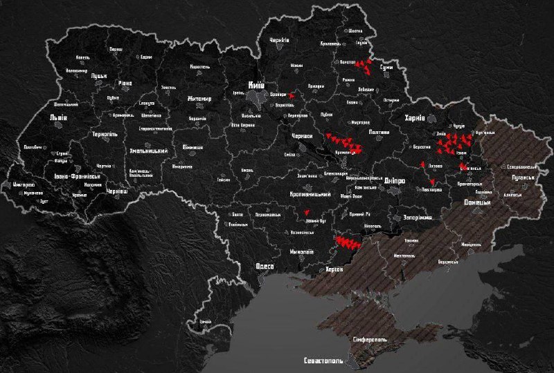 ДО 60 ШАХЕДІВ ЗАЛЕТІЛОНа Київ заходять з 3 сторін!...