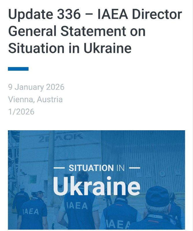 МАГАТЕ розпочало консультації з Україною та РФ про перемир'я в районі Запорізько...