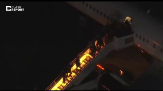 Нові кадри Ніколаса Мадуро в аеропорту Нью-Йорка. Його та дружину доставили у с...