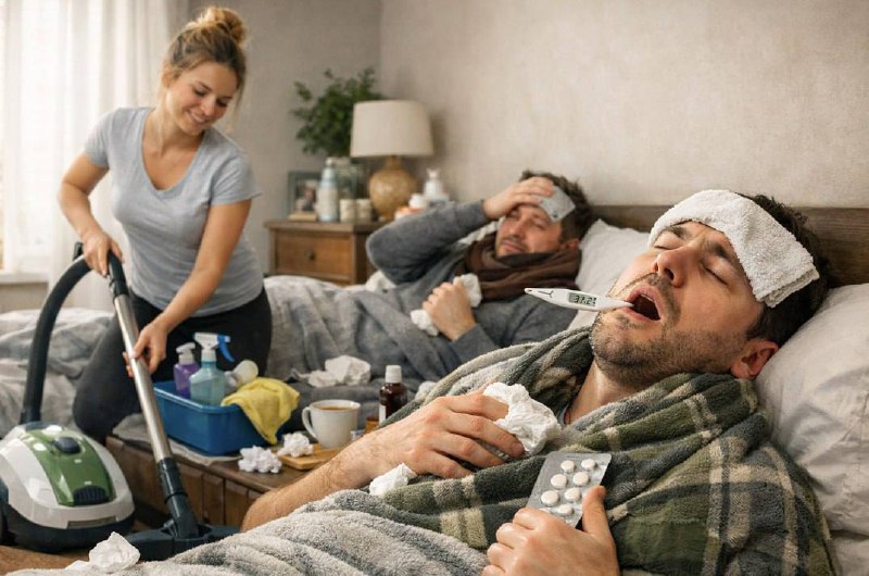 При температурі 37,2 чоловікам дійсно погано: це довели вченіВся справа в хромос...