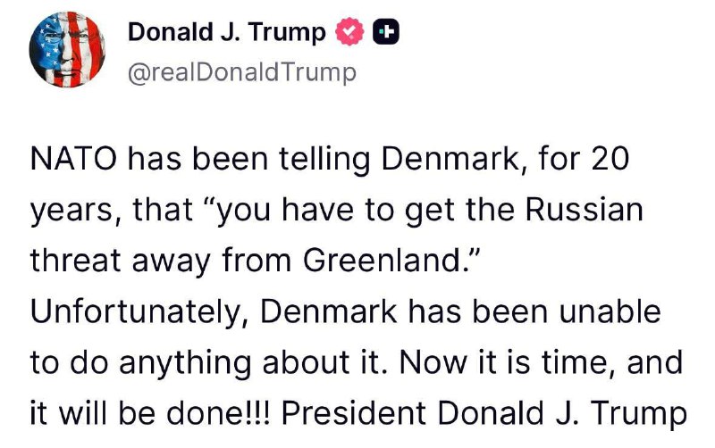 США зроблять те, чого Данія не змогла — позбудуться російської загрози в Гренлан...
