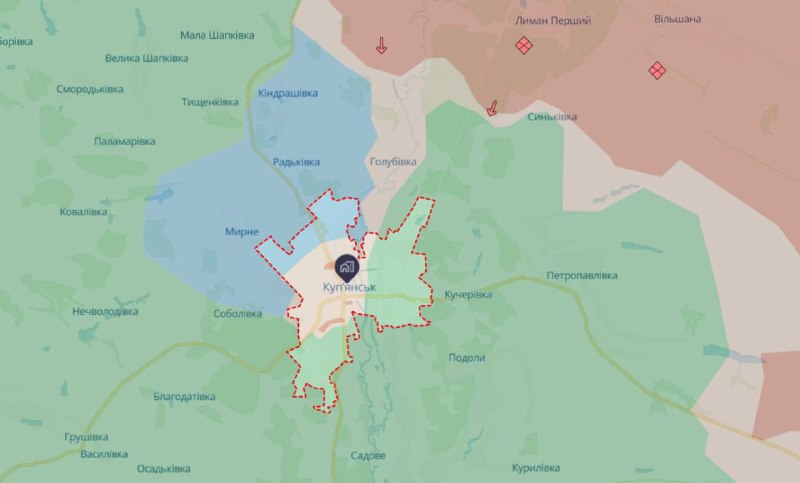 У Куп'янську на Харківщині залишилося менше ніж 100 окупантів, — речник Угрупов...